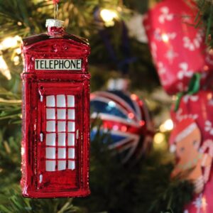 christmas tree, decoration, holiday, season, christmas, telephone booth, ornament, christmas tree, christmas, christmas, christmas, christmas, christmas