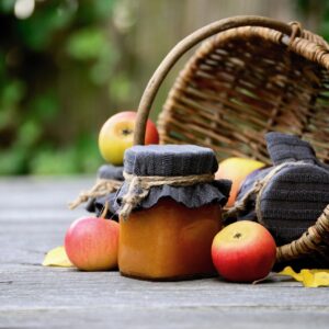 jam, apple jam, apples, harvest, garden, fruits, nature, orchard, fruit basket, homemade jam, preserve