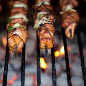 BBQ Chicken Skewers